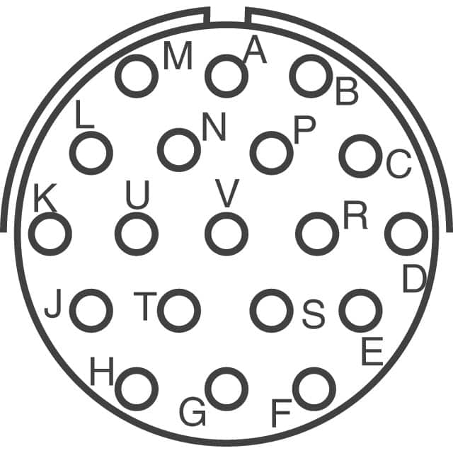 MS3116F-14-19S Amphenol Industrial Operations  Assemblages de connecteurs circulaires